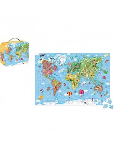 Comprar Puzzle Gigante Atlas Mundial De Janod Tiendas En Madrid