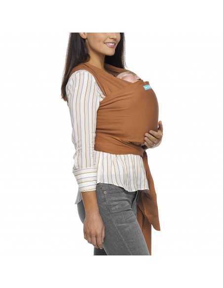 Fular Portabebés Elástico Moby Wrap Evolution Caramel