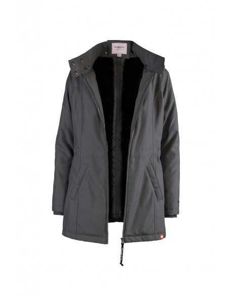 Abrigo de Porteo y Embarazo Wallaby 2.0 Black Soul (Gris y Negro)
