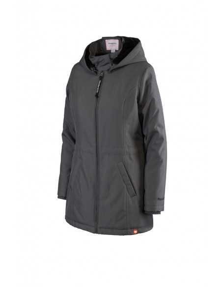 Abrigo de Porteo y Embarazo Wallaby 2.0 Black Soul (Gris y Negro)