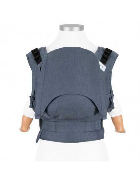 Mochila portabebés Fidella Fusion | nacimiento | Chevron azul