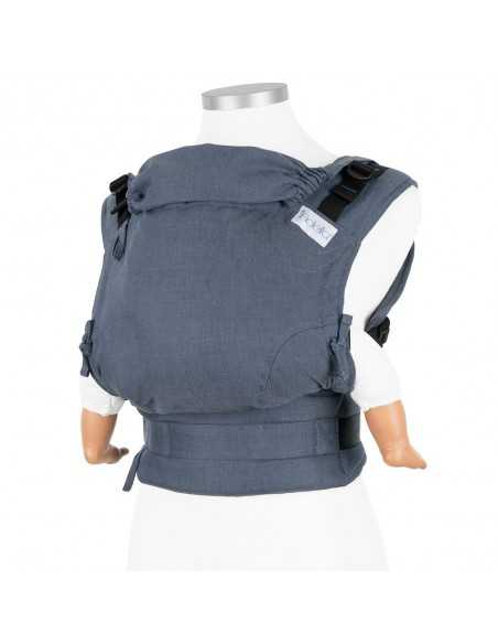 Mochila portabebés Fidella Fusion | nacimiento | Chevron azul