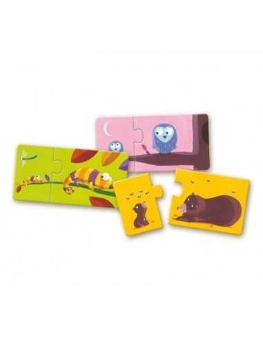 Puzzle duo mamá y bebé de Djeco
