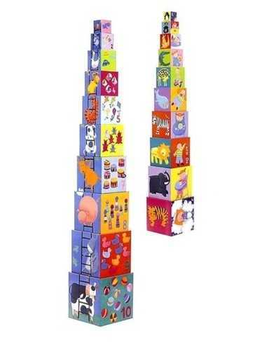 10 Cubos Diversión de Djeco