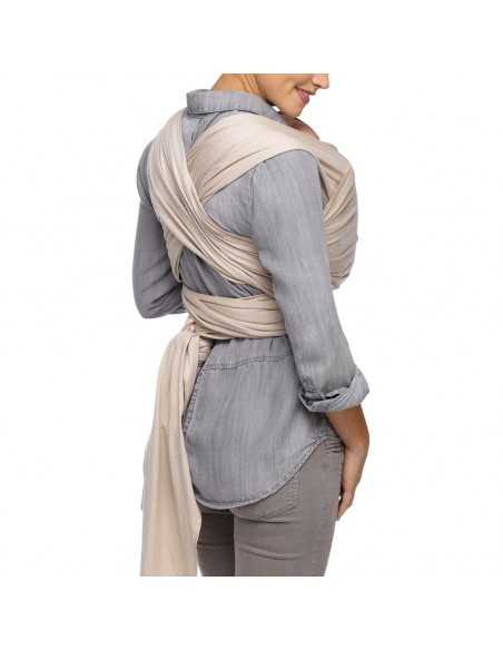 Fular Portabebés Elástico Moby Wrap Evolution Almond