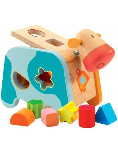 Cubo de Formas Primera Edad Cachatou de Djeco