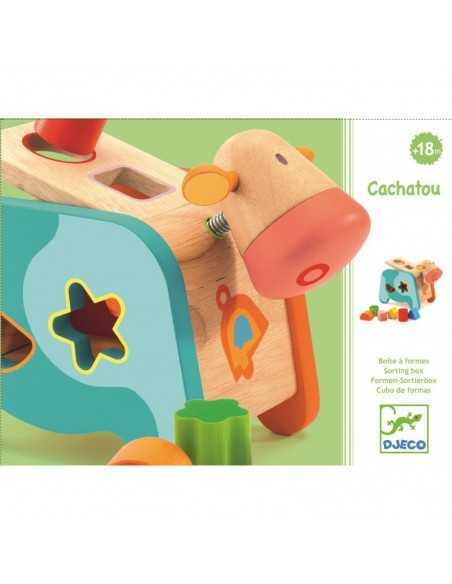 Cubo de Formas Primera Edad Cachatou de Djeco