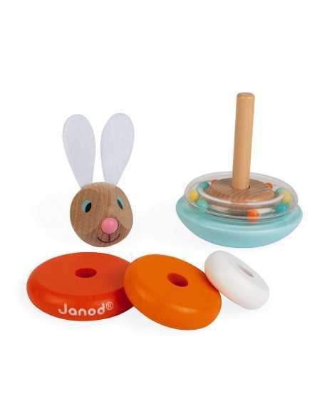 Tentetieso Apilable de Conejito de Janod