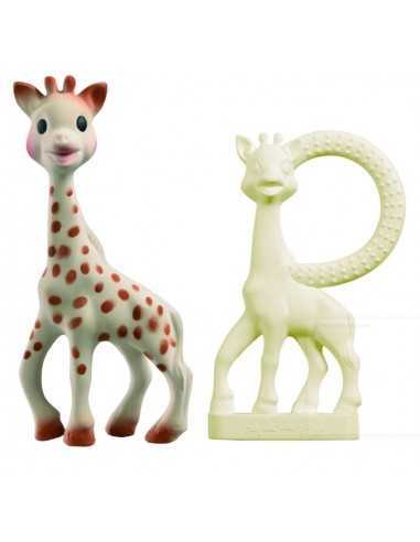 Set Juguete mordedor Sophie la Girafe + Anillo de dentición Sophie la Girafe de Regalo