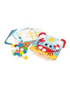 Aprendo los Colores Discos Magnéticos de Janod