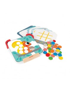 Aprendo los Colores Discos Magnéticos de Janod 2