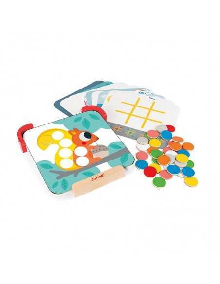 Aprendo los Colores Discos Magnéticos de Janod