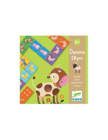 Juego Educativo Dominó Granja de Djeco