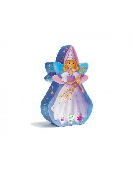 Puzzle Silueta Hada de Djeco