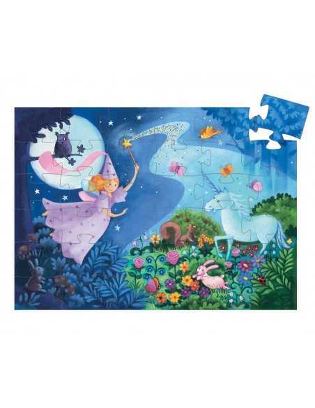 Puzzle Silueta Hada de Djeco