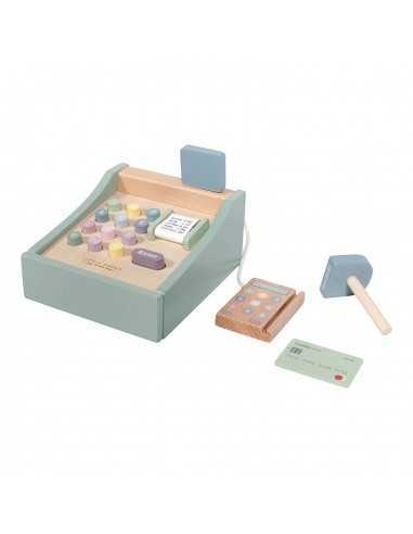 Caja Registradora con Escáner Menta de Little Dutch