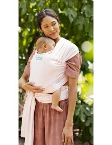 Fular Portabebés Elástico Moby Wrap Classic Rose Quartz