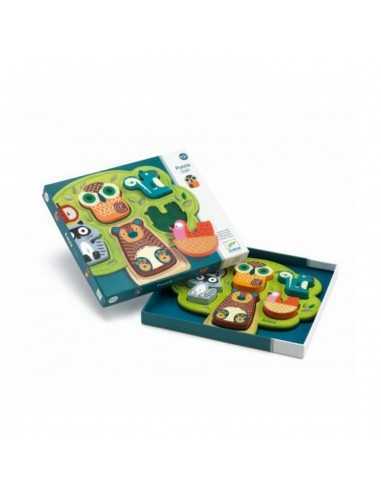 Puzzle Encajable Oski de Djeco