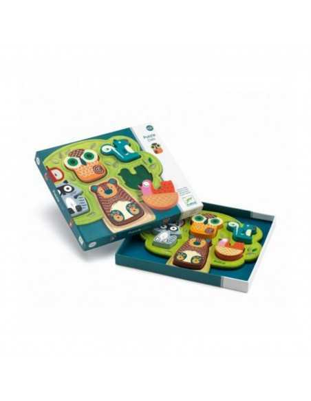 Puzzle Encajable Oski de Djeco