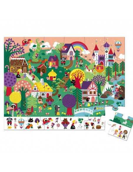 Puzzles Observación Los Cuentos Janod
