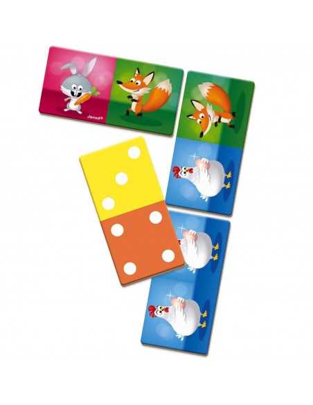 Juego de Dominó Dominos Rigolooo de Janod