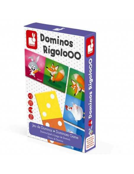 Juego de Dominó Dominos Rigolooo de Janod