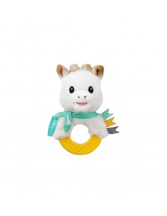 Sonajero Peluche y Anillo Dentición Sophie la Jirafa