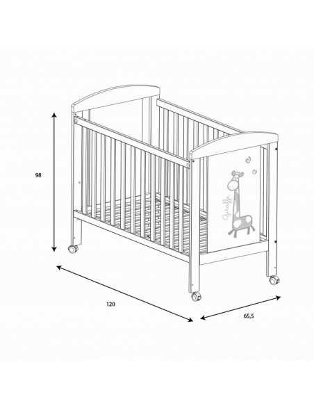 Cuna Sabana Micuna 120 x 60 cm