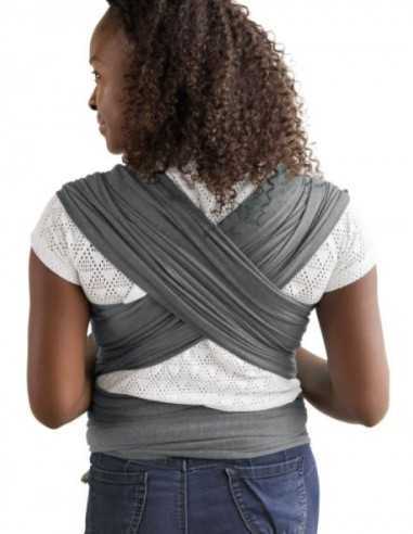 Fular Portabebés Elástico Moby Wrap Elements Asphalt