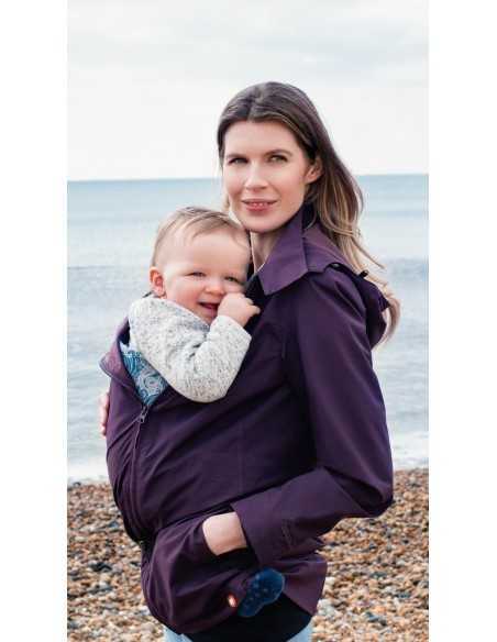 Chaqueta porteo Numbat Go morada