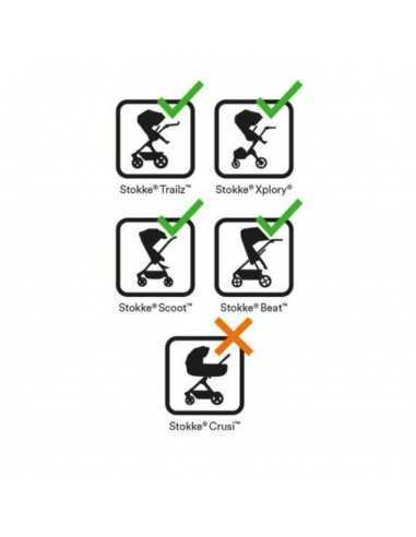 Adaptadores grupo 0 para carrito Stokke