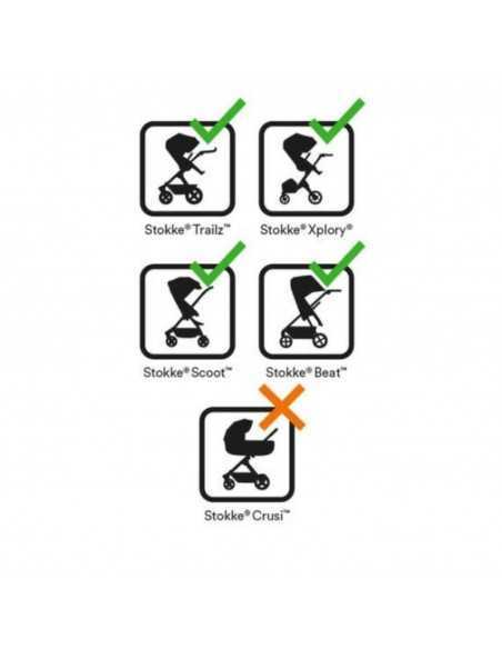 Adaptadores grupo 0 para carrito Stokke