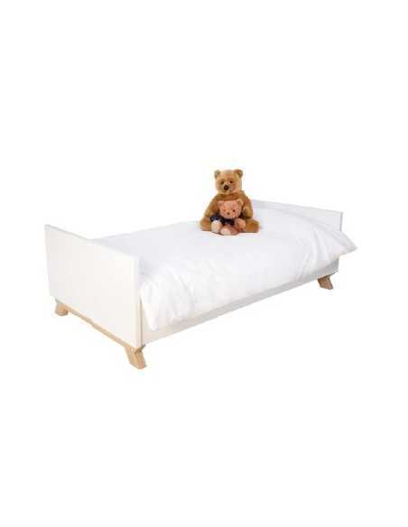 Maxicuna camita Veneto blanca natural 140 X 70