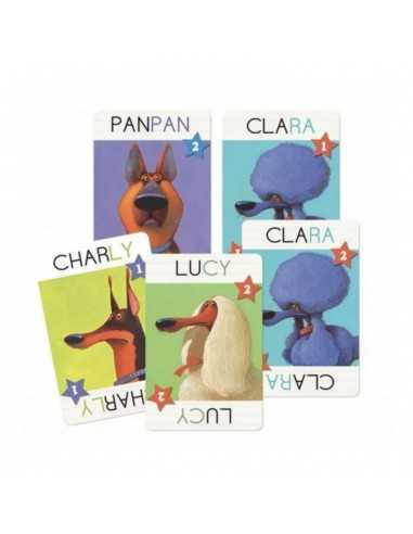 Juego de cartas Top Dogs de Djeco