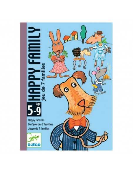Juego de cartas Happy Family de Djeco