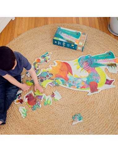 Puzzle Gigante El Dragón León de Djeco