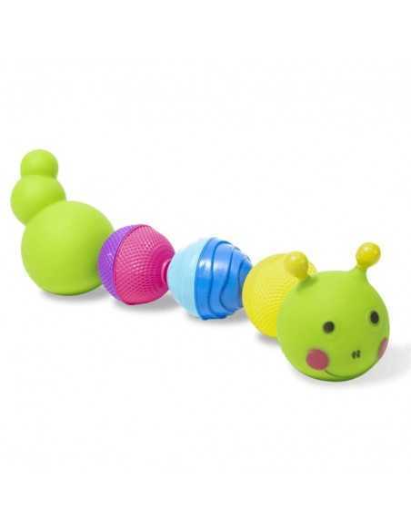 Oruga de Baño con Cuentas Educativas de Lalaboom