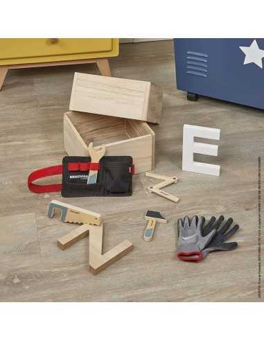 Set Herramientas Guantes y Cinturón Brico Kids de Janod