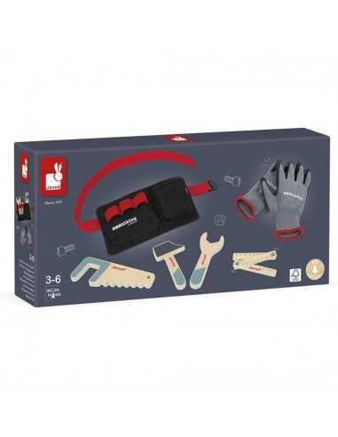 Set Herramientas Guantes y Cinturón Brico Kids de Janod