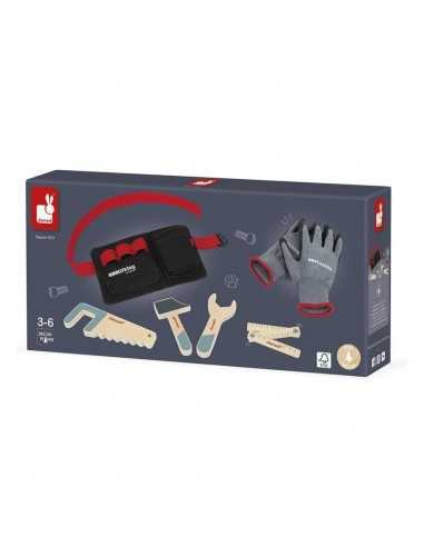 Set Herramientas Guantes y Cinturón Brico Kids de Janod