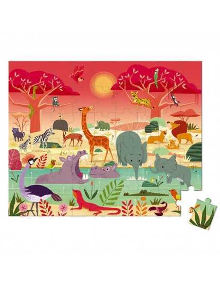 Puzzle La Reserva de Animales de Janod