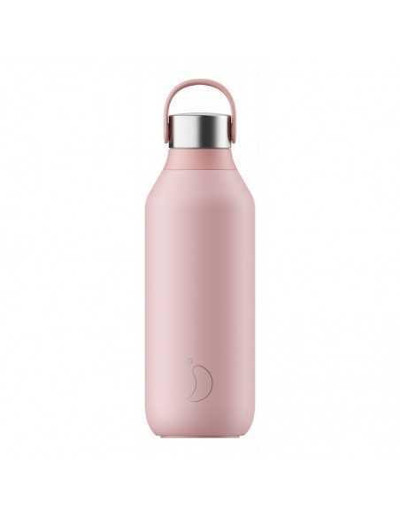 Botella Chilly's Serie 2 Blush Rosa 500ml