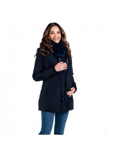 Abrigo de Porteo y Embarazo Wallaby 2.0 Azul Marino