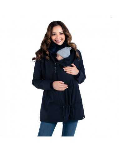 Abrigo de Porteo y Embarazo Wallaby 2.0 Azul Marino