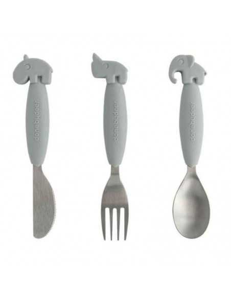 Juego de Cubiertos Antideslizantes Deer Friends de Done by Deer