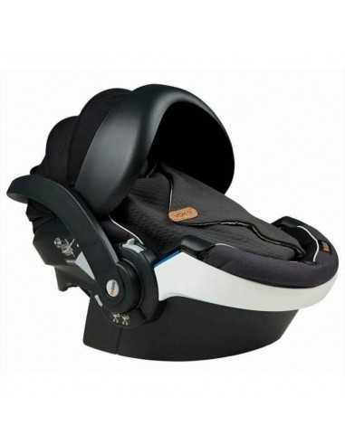 Saco arrullo bebé Baby Wrap Dark Grey Star de Voksi