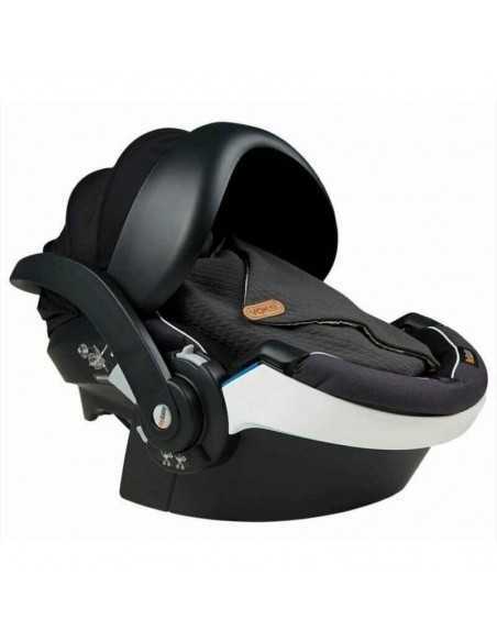 Saco arrullo bebé Baby Wrap Dark Grey Star de Voksi