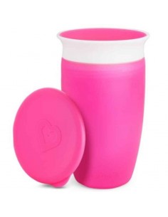 Vaso antigoteo 295 ml Miracle 360 con tapa de Munchkin 2