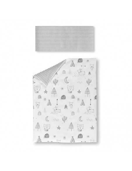 Funda Nórdica Reversible + Funda Almohada 100x135 Indian Bimbidreams