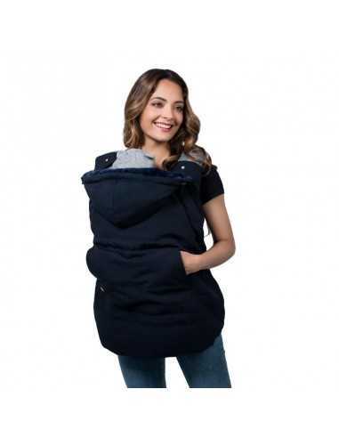 Cobertor porteo invierno Wombat Azul Marino